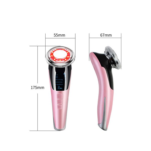 Portable RF LED Rejuvenation Skin Lifting & Tightening Devices (Pink)