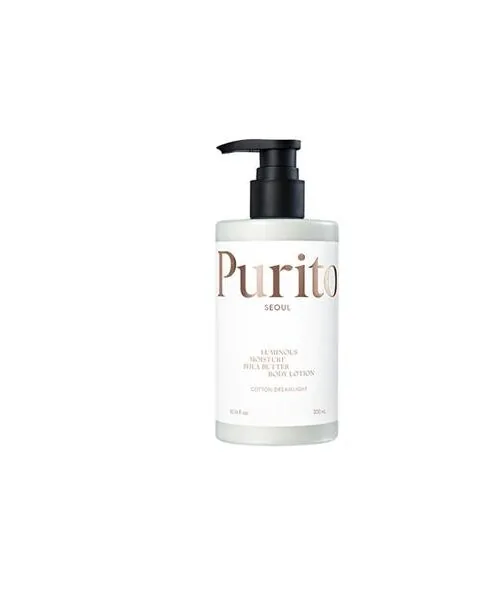 Purito Luminous Moisture Shea Butter Body Lotion Cotton Dreamlight 300ml