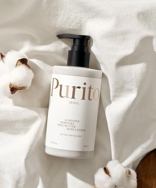 Purito Luminous Moisture Shea Butter Body Lotion Cotton Dreamlight 300ml