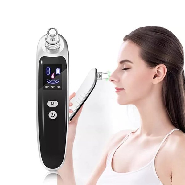 Rechargeable Skin Care Vacuum Suction Pimple Blackhead Pore Cleaner and Pimple Extractor Kit