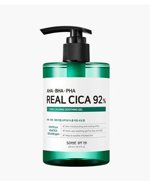 SOME BY MI  AHA, BHA, PHA Real Cica 92% Cool Calming Soothing gel 300ml