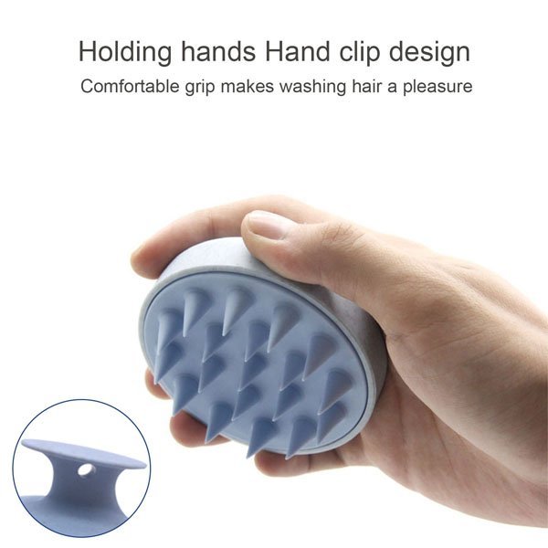 Scalp Massager Shampoo Brush with Soft Silicone Head Massager