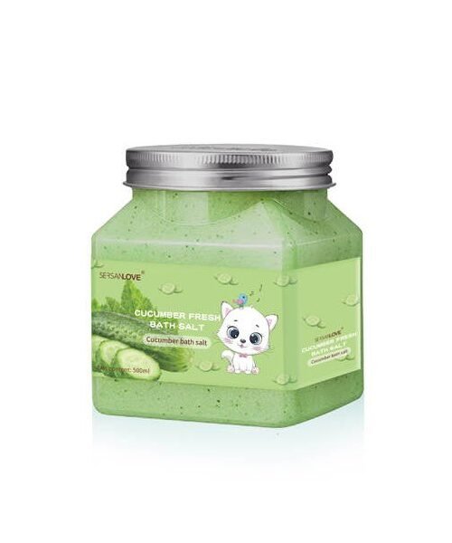 Bath Salt Scrub Cucumber 500g