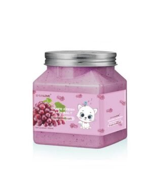 Bath Salt Scrub Grape 500g