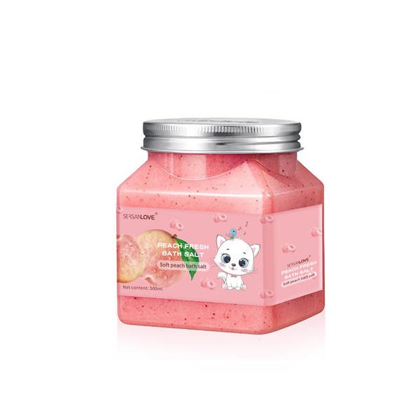 Bath Salt Scrub  Peach 500g