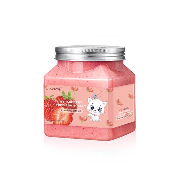 Bath Salt Scrub Strawberry 500g
