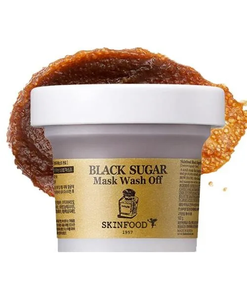 Skinfood Black Sugar Mask Wash Off Exfoliator 120g