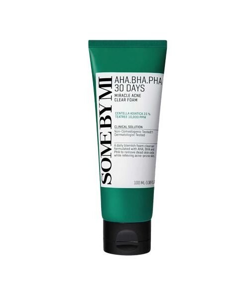 Some By Mi AHA BHA PHA 30 Days Miracle Acne Clear Foam 100ml
