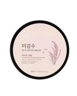 The Face Shop Rice Water Bright Facial Massage Cream 200ml