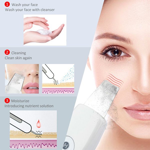 Ultrasonic Skin Scrubber