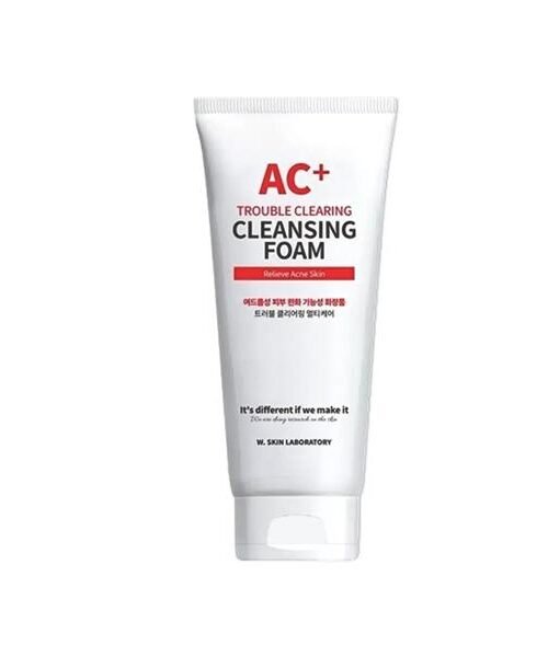 W.Skin Laboratory AC+ Trouble Clearing Cleansing Foam 150ml