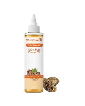 WishCare Cold Pressed 100% Pure Castor Oil 200ml