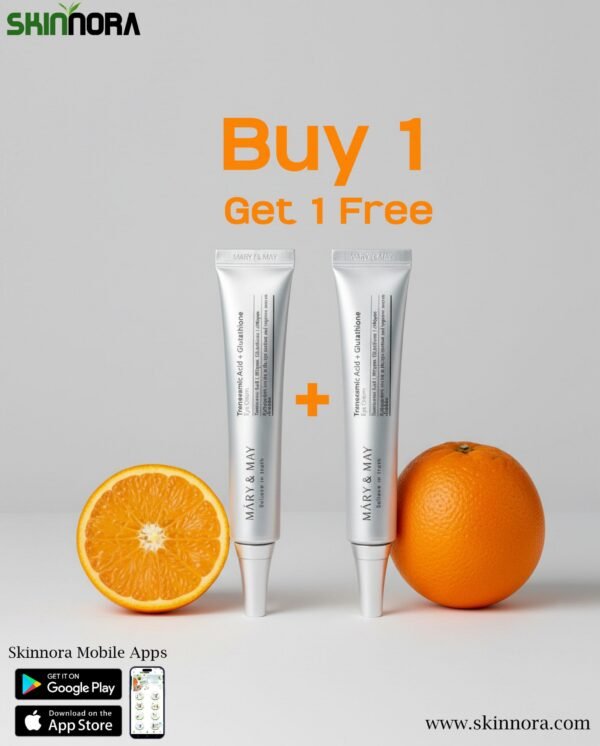 Mary & May Tranexamic Acid+Glutathione Eye Cream 12ml (Buy 1 Get 1)