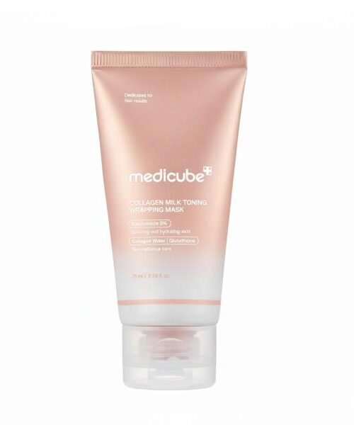 MEDICUBE Collagen Milk Toning Wrapping Mask 75ml