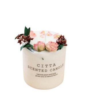 Citta Strong Scented Aromatherapy Candles With Glass Cover (Fresh Spring)