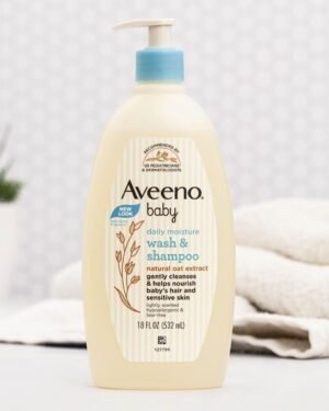 Aveeno Kids Bubble Bath & Wash for Sensitive Skin 250ml