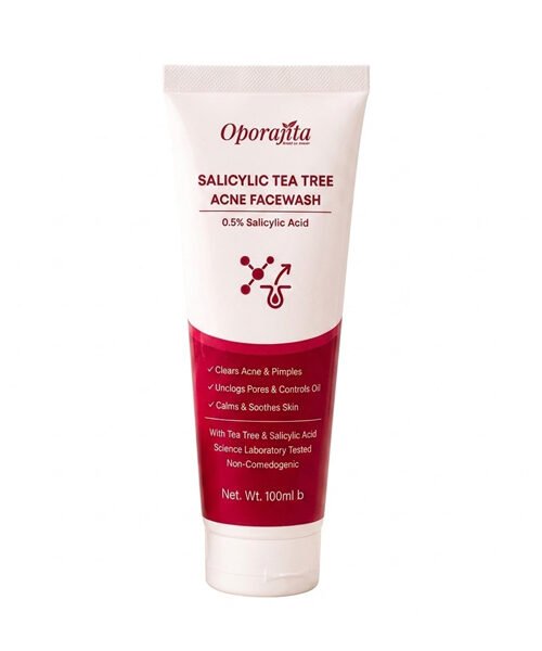 Oporajita Salicylic Tea Tree Acne Face Wash 100ml