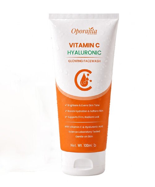 Oporajita Vitamin C Hyaluronic Glowing Face Wash 100ml