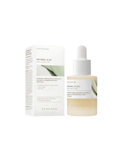 SKIN1004 Madagascar Centella Retinol 0.2 Boosting Shot Ampoule 9 ml