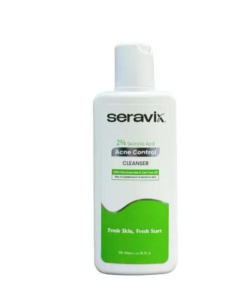 Seravix 2% Salicylic Acid Acne Control Cleanser 90ml