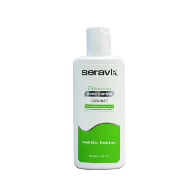 Seravix 2% Salicylic Acid Acne Control Cleanser 90ml