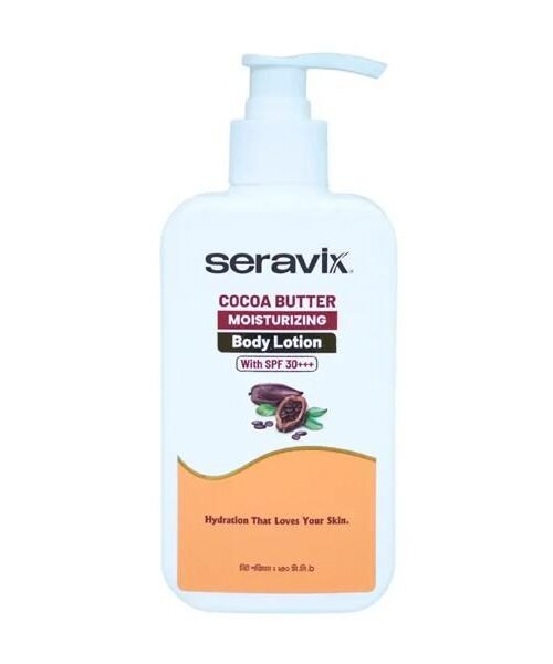 Seravix Cocoa Butter Moisturizing Body Lotion With SPF 30 PA+++ 240ml