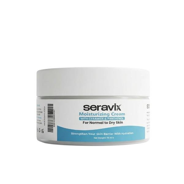 Seravix Moisturizing Cream with Ceramide & Panthenol for Normal To Dry Skin 75ml